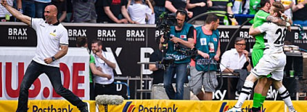 Andre Schubert (l.), André Hahn (r.)