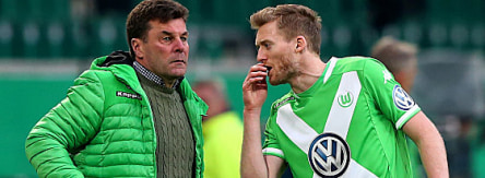 Dieter Hecking mit André Schürrle