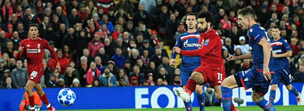 Erster Streich: Salah (3.v.r.) trifft zum 2:0.