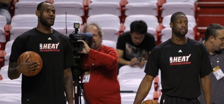 LeBron James und Dwyane Wade