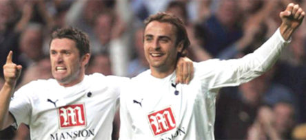 Rückkehr nach Leverkusen: Hotspur-Stürmer Dimitar Berbatov (re.), hier mit Kollege Robbie Keane.