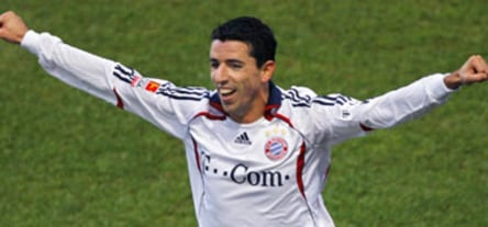 Roy Makaay nach seinem Tor zum 2:0