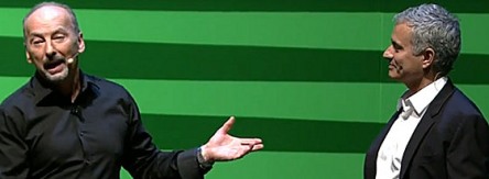 : José Mourinho stellt auf der EA Bühne seine Kollegen im Spiel vor