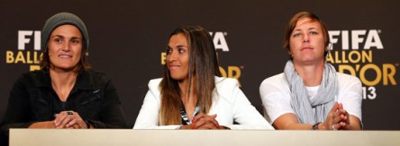 Nadine Angerer, Marta, Abby Wambach
