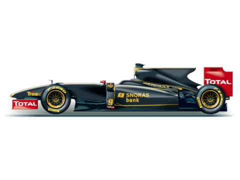 Der Lotus renault GP R31