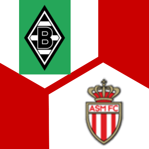 ancien fanion )) ASM MONACO V BORUSSIA M'GADBACH == coupe UEFA 1996-1997