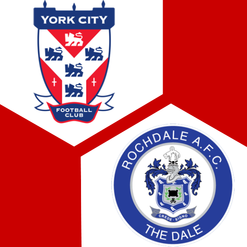Spielinfo | York City - AFC Rochdale 4:1 | 7. Spieltag | National ...