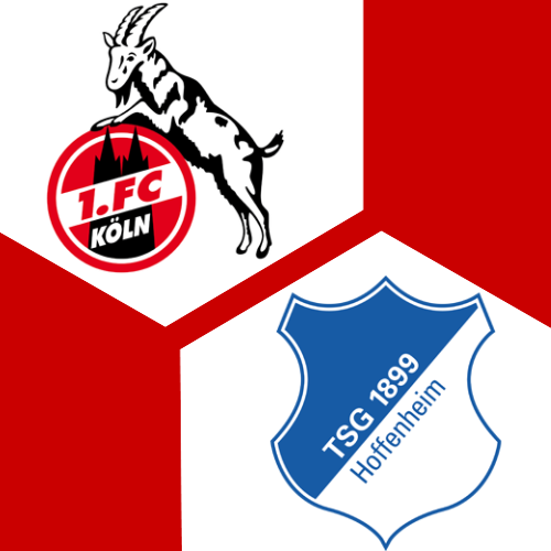 Live ticker | 1. FC Köln - | TSG Hoffenheim 2:2 | Matchday 23 | Bundesliga ...