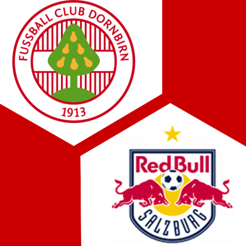 Spielschema | FC Dornbirn 1913 - RB Salzburg 1:3 | 2. Runde | ÖFB-UNIQA ...