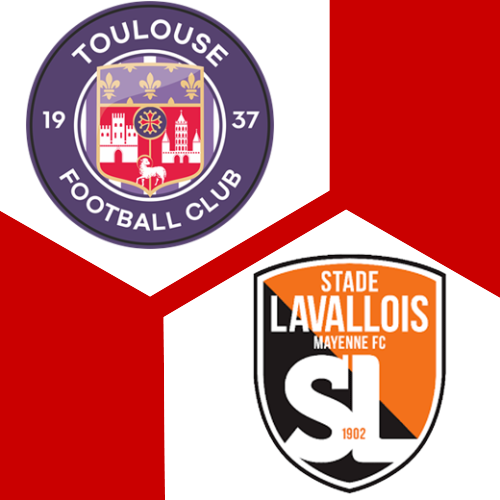 Fanion Toulouse / Laval – 16e Coupe De France 2025 – Neuf – Fabriqué En France