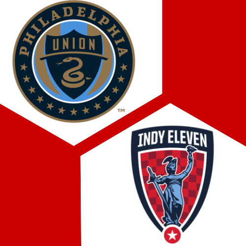 Aufstellung | Philadelphia Union - Indy Eleven : | Sechzehntelfinale ...