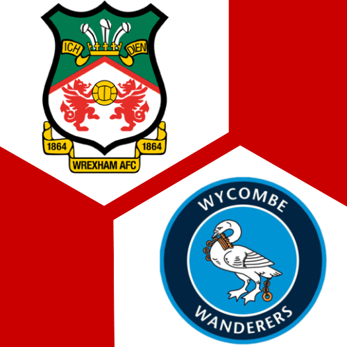 Spielschema | AFC Wrexham - Wycombe Wanderers 3:2 | 1. Spieltag ...