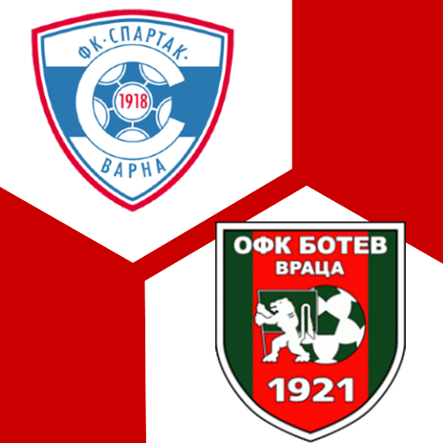Spielschema | Spartak Varna - Botev Vraza 1:1 | 3. Spieltag | Parva ...
