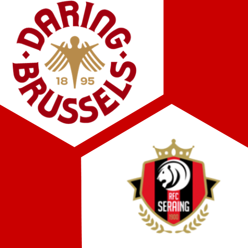 Spielschema | Daring Brussels - RFC Seraing 5:0 | 5. Spieltag ...