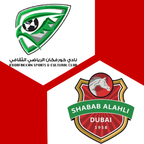 Aufstellung | Khor Fakkan - Shabab Al-Ahli 0:1 | 8. Spieltag | ADNOC ...