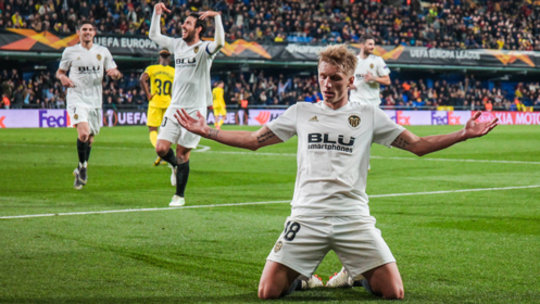 Schockte Villarreal mit seinem Treffer spät: Daniel Wass.