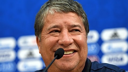 Panamas Nationalcoach Hernan Gomez ist vor der Partie gegen England optimistisch.