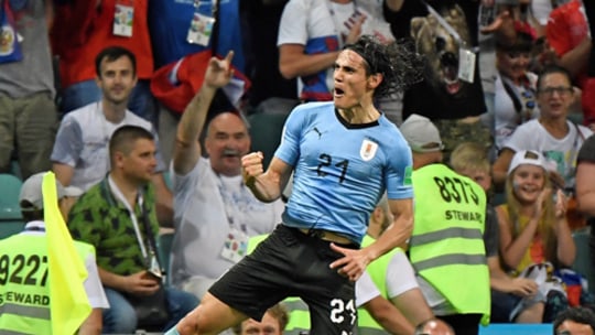 Matchwinner: Edinson Cavani traf gegen Portugal doppelt. 