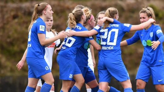 Steigen in der 1, Pokalrunde ein: die Zweitliga-Frauen des SV Meppen.