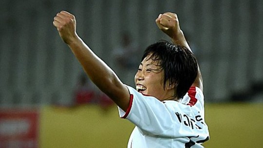 Wi Jong Sim (hier ein Bild aus dem Jahr 2015) gewann mit Nordkorea die Weltmeisterschaft der U-20-Juniorinnen.