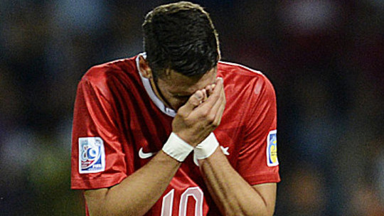 Trauer über das verpasste Viertelfinale: Hakan Calhanoglu bei der U-20-WM im eigenen Land.