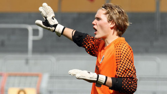 Will in Regensburg erste Profi-Erfahrungen sammeln: Dominik Bergdorf von der Reserve des SC Freiburg.