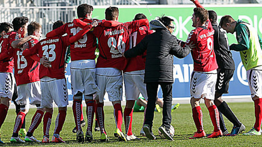 Für die erste Runde des DFB-Pokals qualifiziert: Der VfB Lübeck.