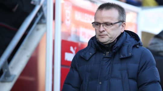 Unzufrieden in Halle: Sportdirektor Stefan Böger will seinen Vertrag auflösen.