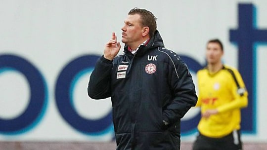 Mit Fortuna Köln gegen Zwickau gefordert: Trainer Uwe Koschinat.