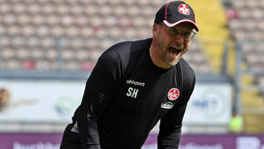 Will mit seinem Team gegen Cottbus wieder einen Sieg einfahren: FCK-Trainer Sascha Hildmann.