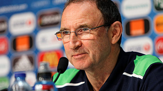Wähnt seine Mannen bereit für Italien: Irlands Trainer Martin O'Neill.