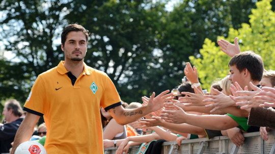 Vorläufiger Abschied aus Bremen: Denni Avdic.