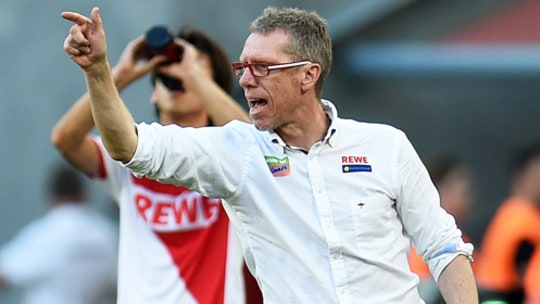 Paradebeispiel des loyalen Mitarbeiters: Kölns Trainer Peter Stöger.