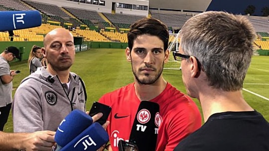 Frankfurts Goncalo Paciencia im Trainingslager der Eintracht in Bradenton (Florida/USA).