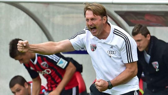 Ein leidenschaftlicher Coach: In letzter Zeit hat Ralph Hasenhüttl viele Tore seines FCI zu bejubeln.