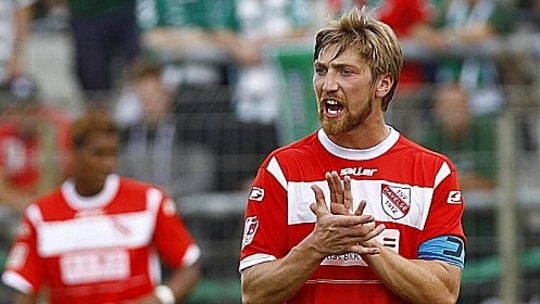 Trägt auch in der kommenden Saison das Trikot des TSV Havelse: Daniel Hintzke.