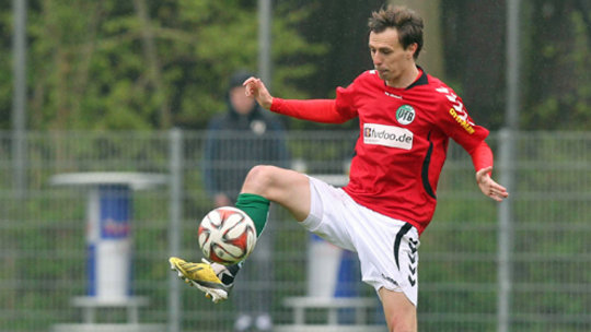 Verlässt den VfB im Sommer: Mittelfeldspieler Kevin Wölk.