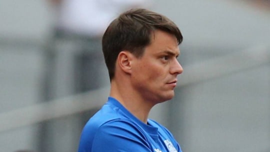 Peilt Punktgewinn in München an: Bayreuths Trainer Marc Reinhardt.
