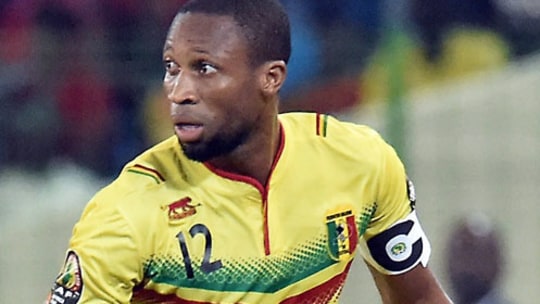 Malis Kapitän Seydou Keita ist nach dem Lospech tief enttäuscht.