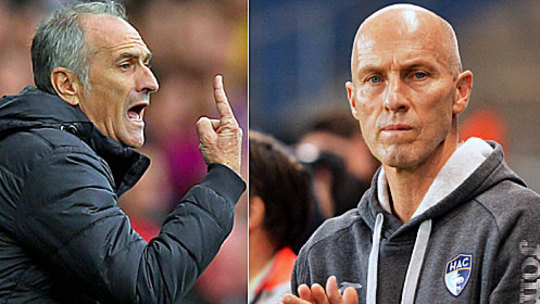 Der eine geht, der andere kommt: Bob Bradley (r.) übernimmt bei Swansea für Francesco Guidolin.