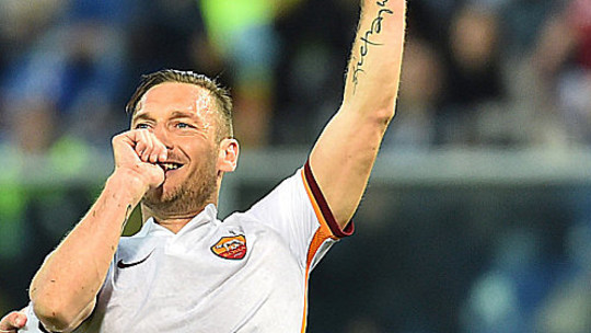 Römischer Held: Francesco Totti.