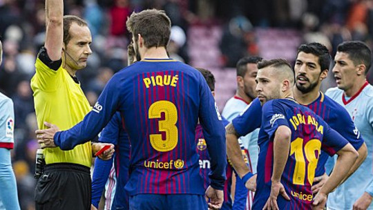 Geht's wieder hoch her? Celta Vigo trifft im Pokal auf den FC Barcelona.