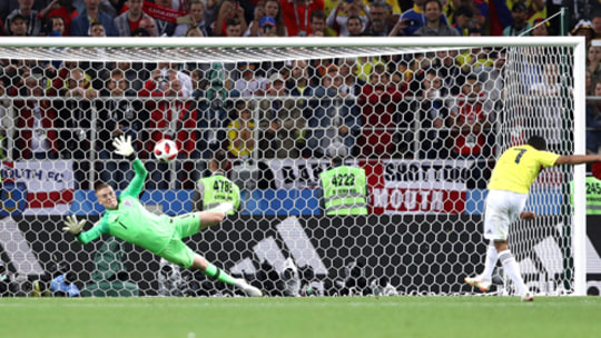 Der Elfmeterheld: Jordan Pickford.