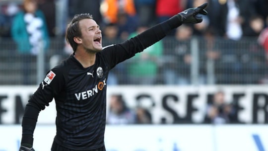 Fällt auf unbestimmte Zeit aus: SVS-Torhüter Manuel Riemann.