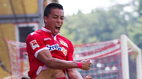 Torjubel: Bobby Wood will seinem Tor gegen Kaiserslautern noch weitere folgen lassen.