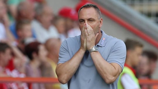 Nach etwas mehr als einem Jahr ist Schluss: Union-Coach Norbert Düwel.