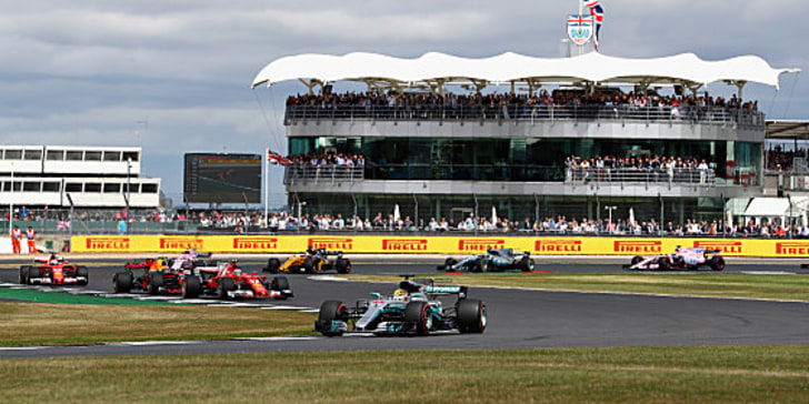 Klare Führung, souveräner Sieg: Mercedes-Pilot Lewis Hamilton.
