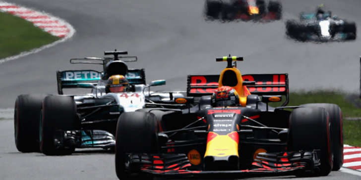 Triumph des 20-Jährigen: Max Verstappen siegte im Red Bull vor Lewis Hamilton.