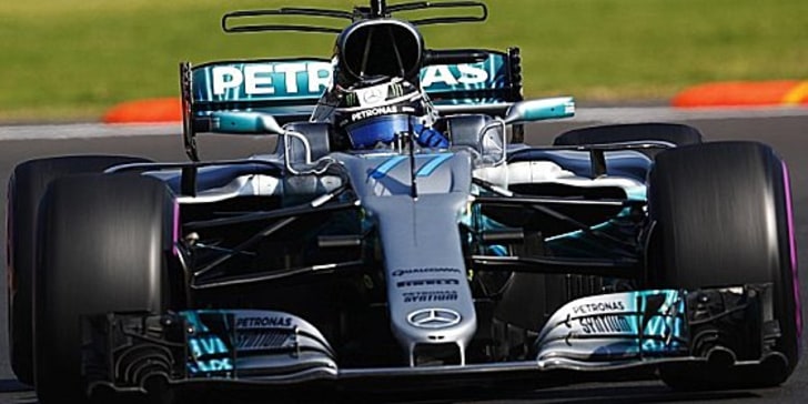 Bestzeit im ersten Freien Training: Mercedes-Pilot Valtteri Bottas. 