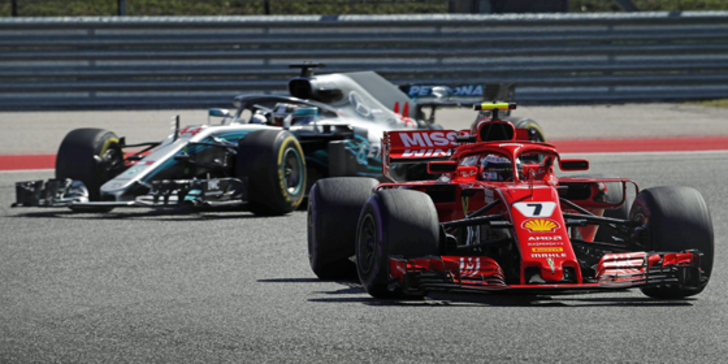Lewis Hamilton wurde hinter Kimi Räikkönen und Max Verstappen nur Dritter und muss auf seinen fünften WM-Titel noch warten.